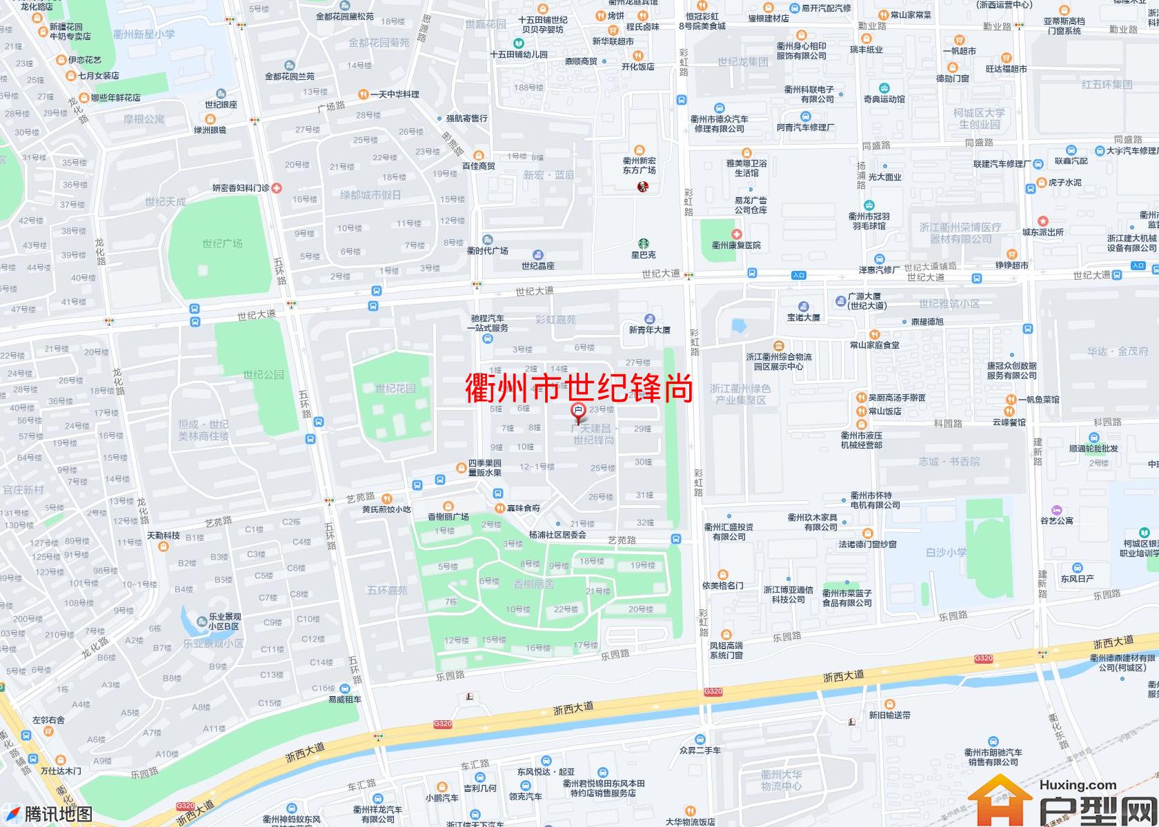 世纪锋尚小区 - 户型网