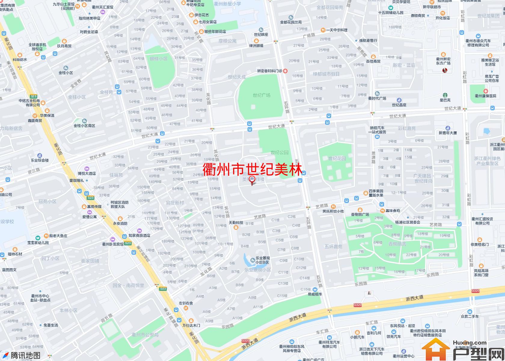 世纪美林小区 - 户型网