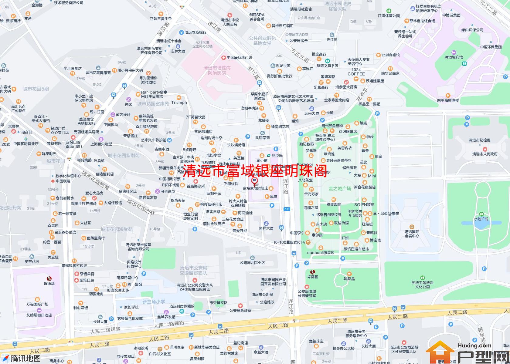 富域银座明珠阁小区 - 户型网