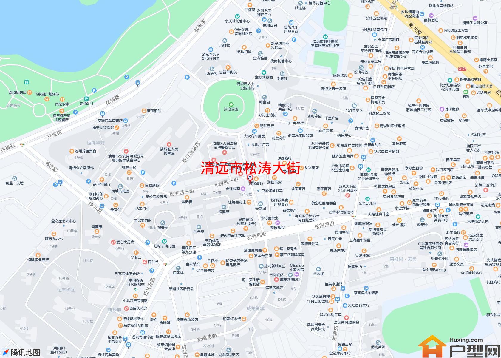 松涛大街小区 - 户型网