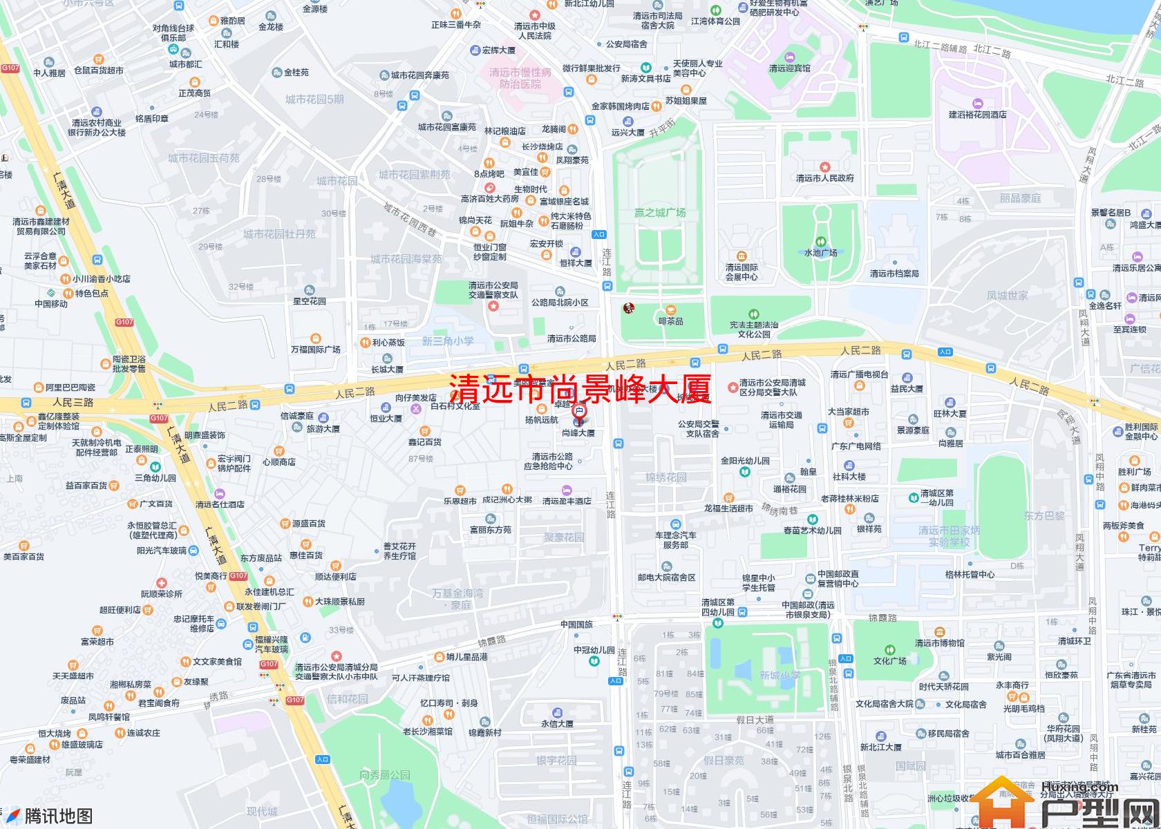尚景峰大厦小区 - 户型网