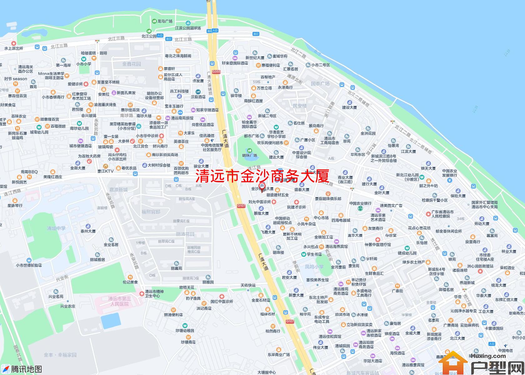 金沙商务大厦小区 - 户型网