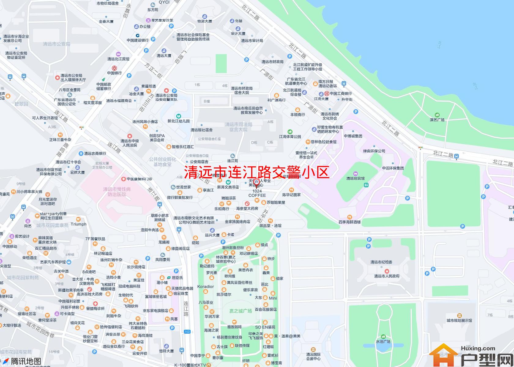 连江路交警小区小区 - 户型网