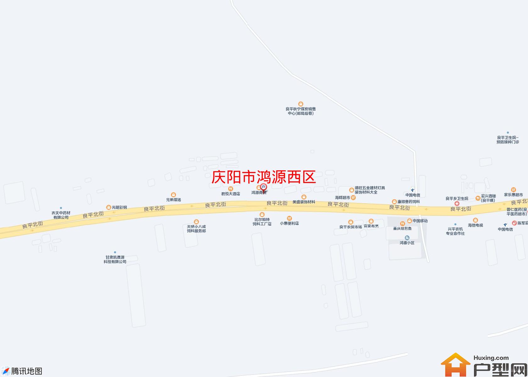 鸿源西区小区 - 户型网