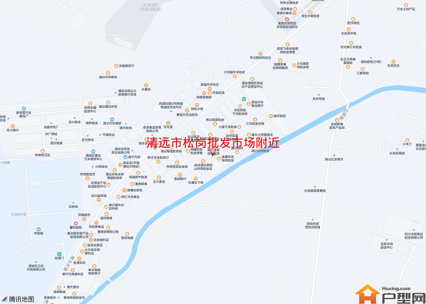 松岗批发市场附近小区 - 户型网