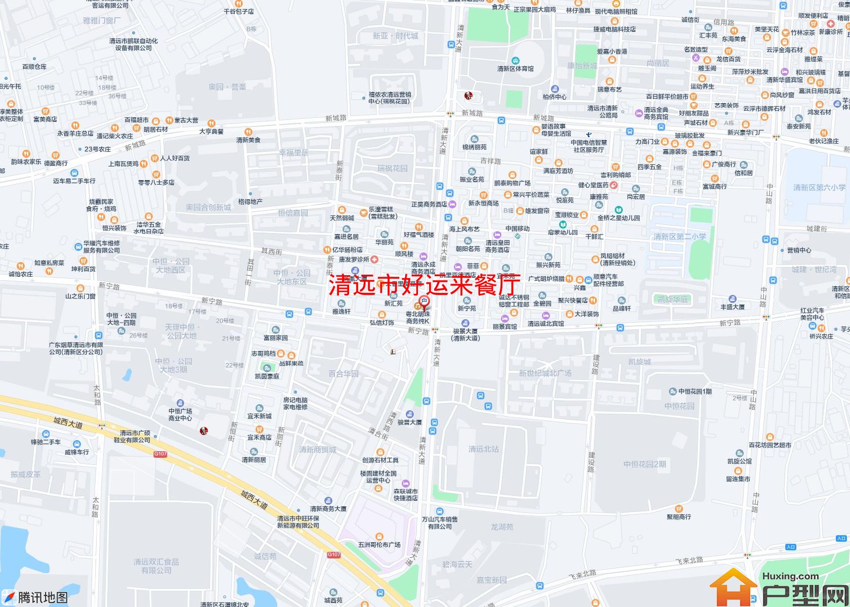 好运来餐厅小区 - 户型网