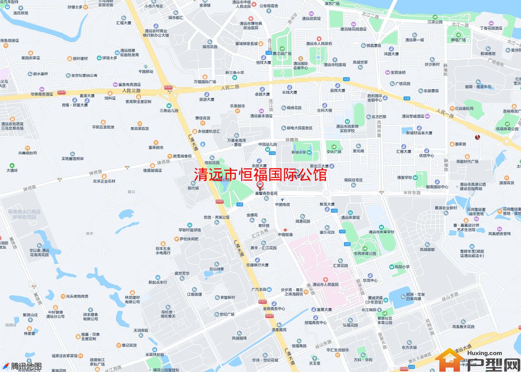 恒福国际公馆小区 - 户型网