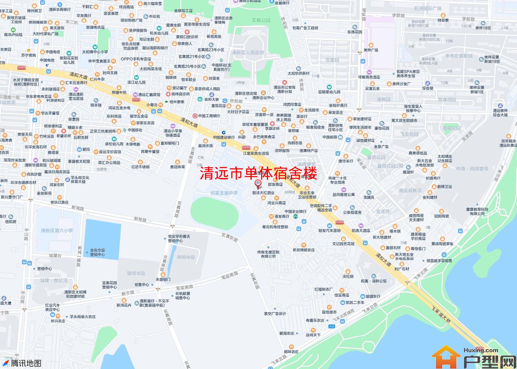 单体宿舍楼小区 - 户型网