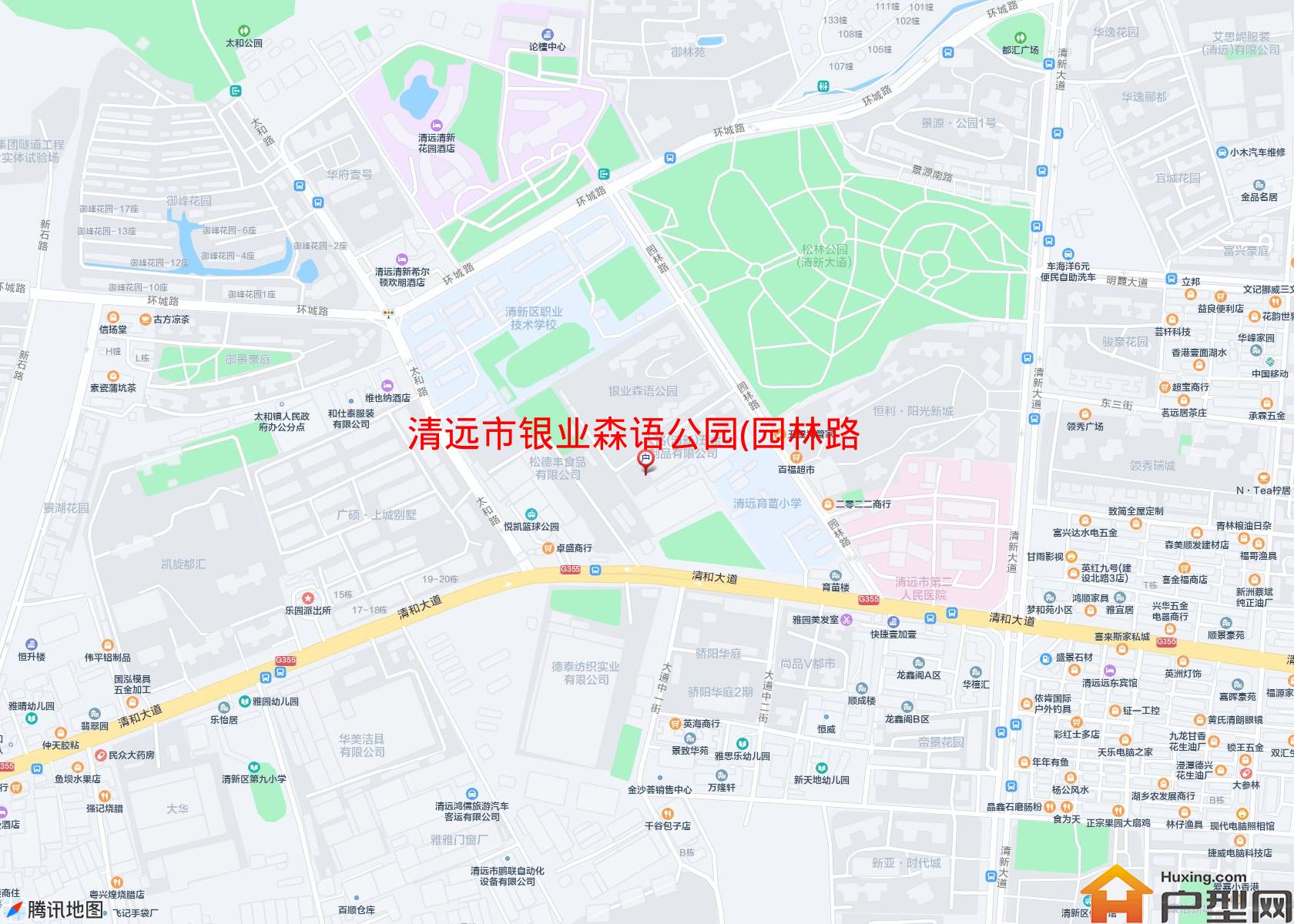 银业森语公园(园林路7号)小区 - 户型网