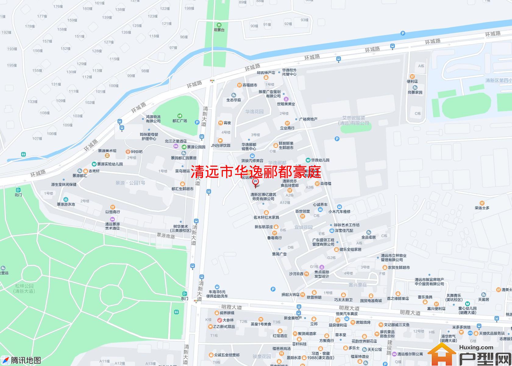 华逸郦都豪庭小区 - 户型网