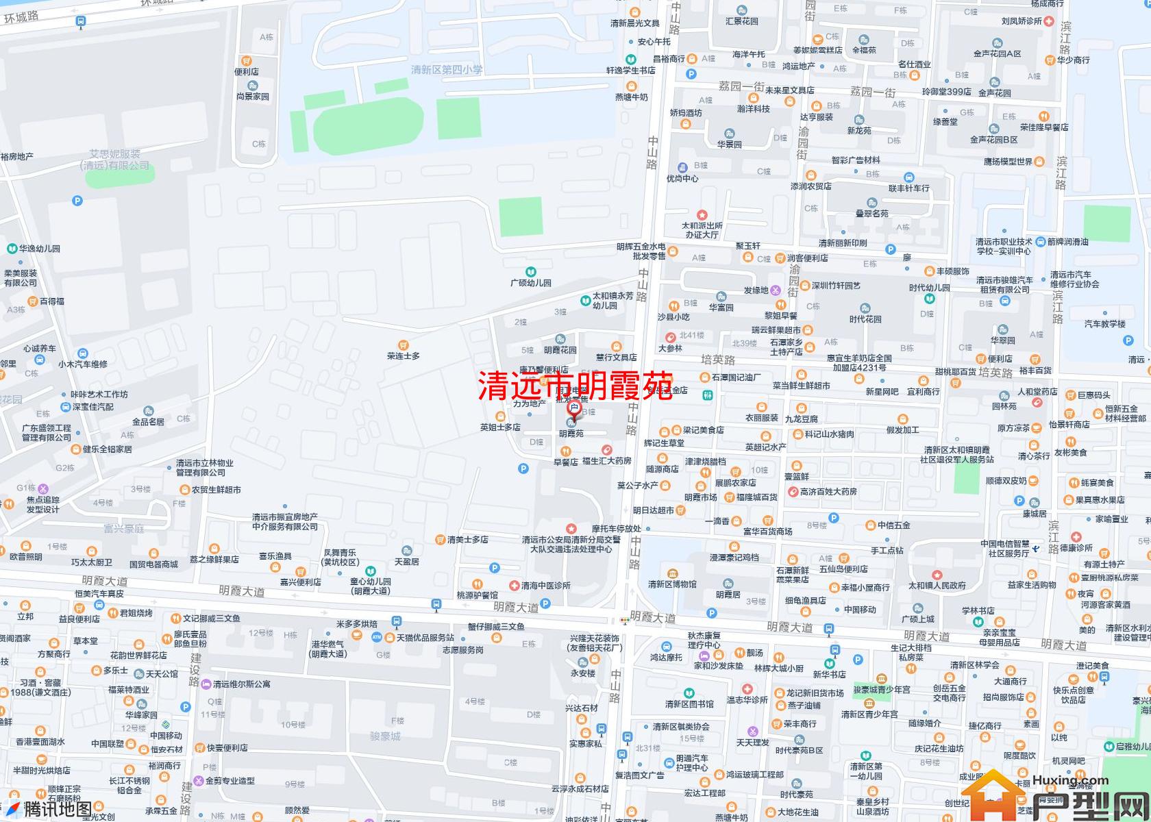 明霞苑小区 - 户型网