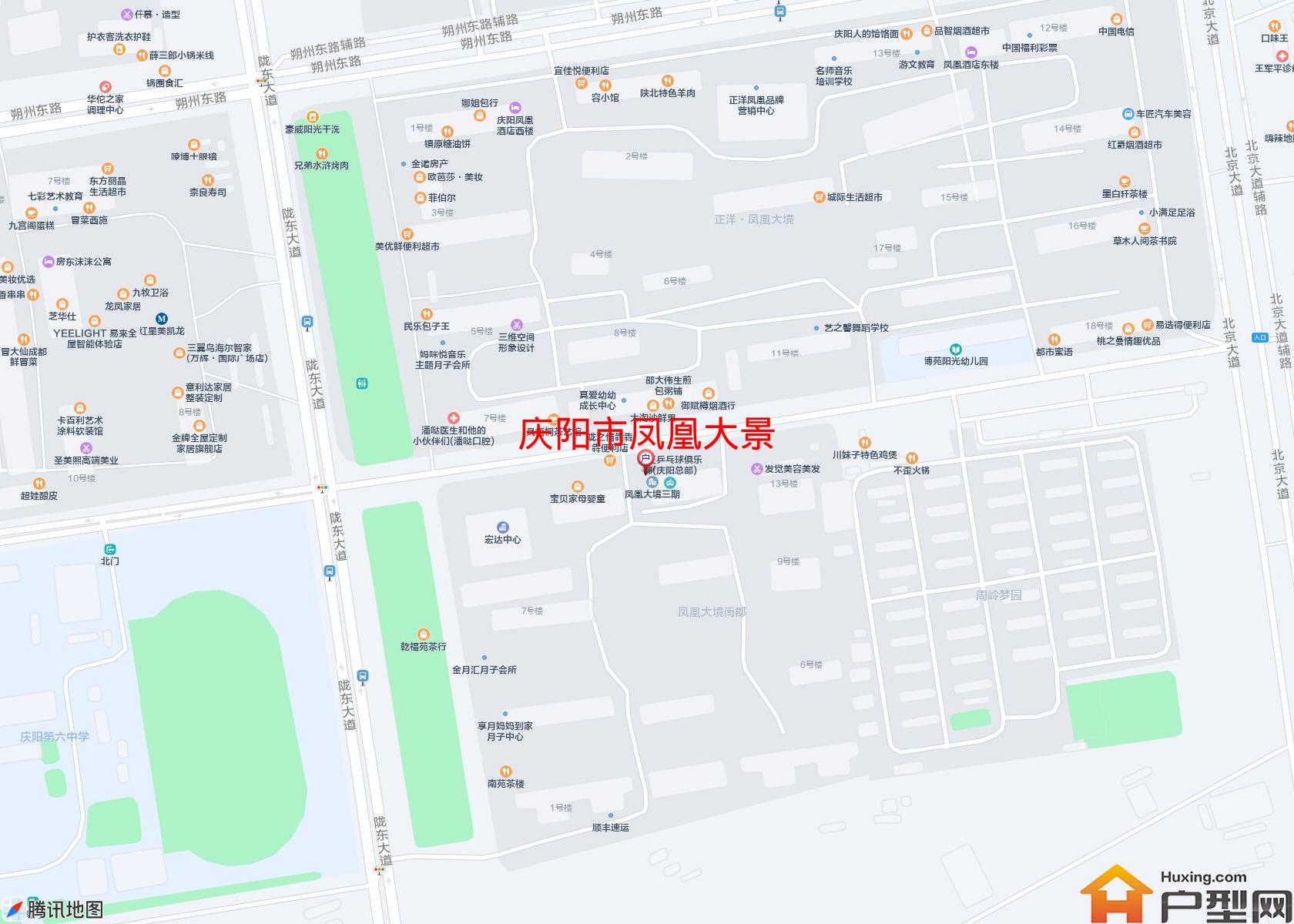 凤凰大景小区 - 户型网