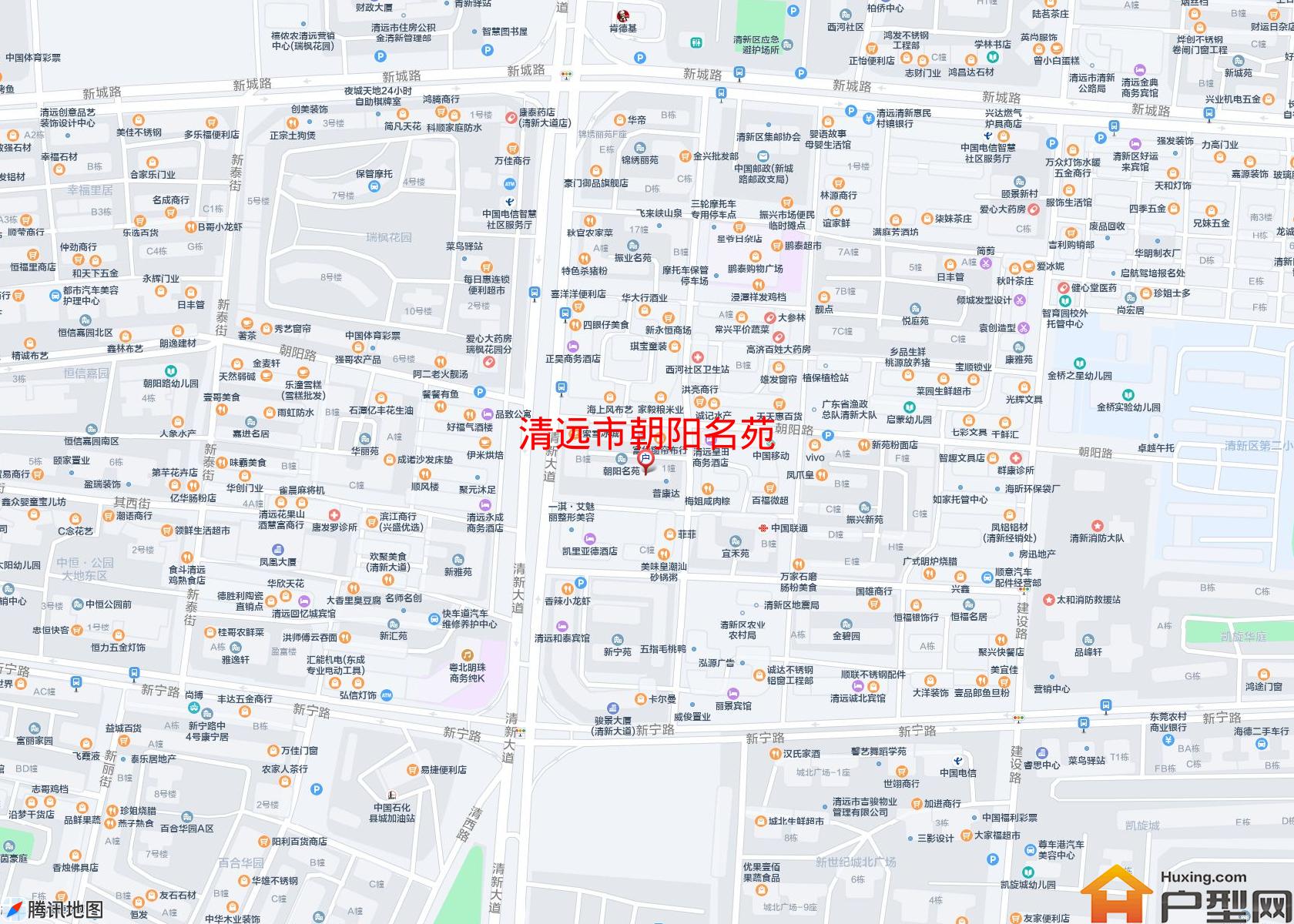 朝阳名苑小区 - 户型网