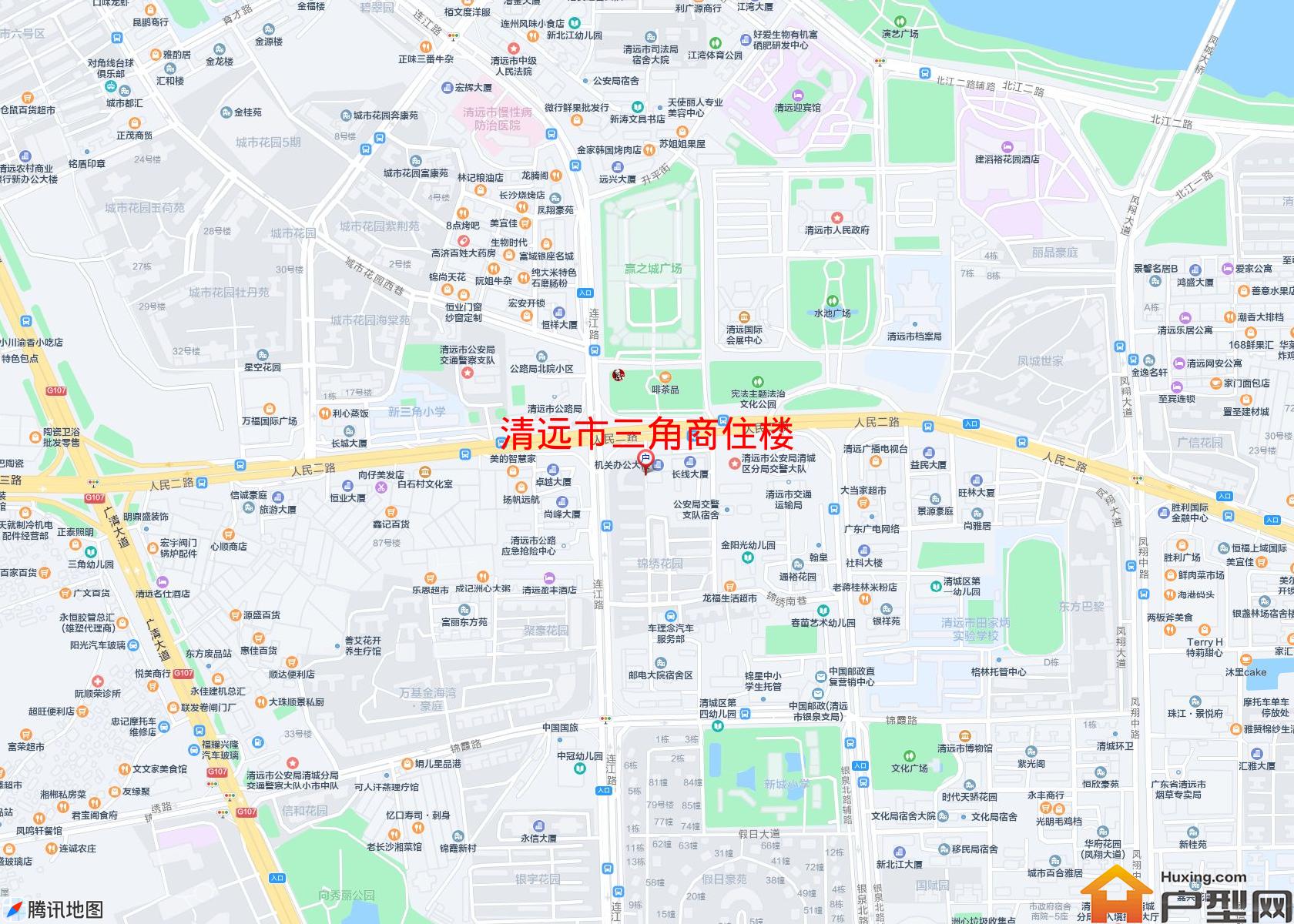 三角商住楼小区 - 户型网