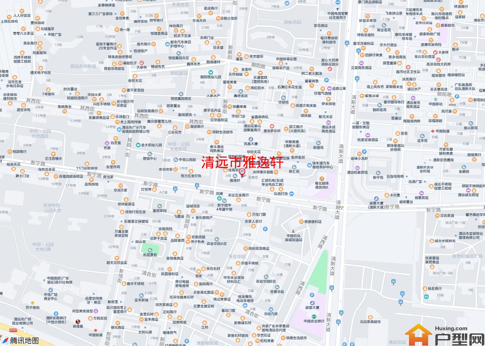 雅逸轩小区 - 户型网