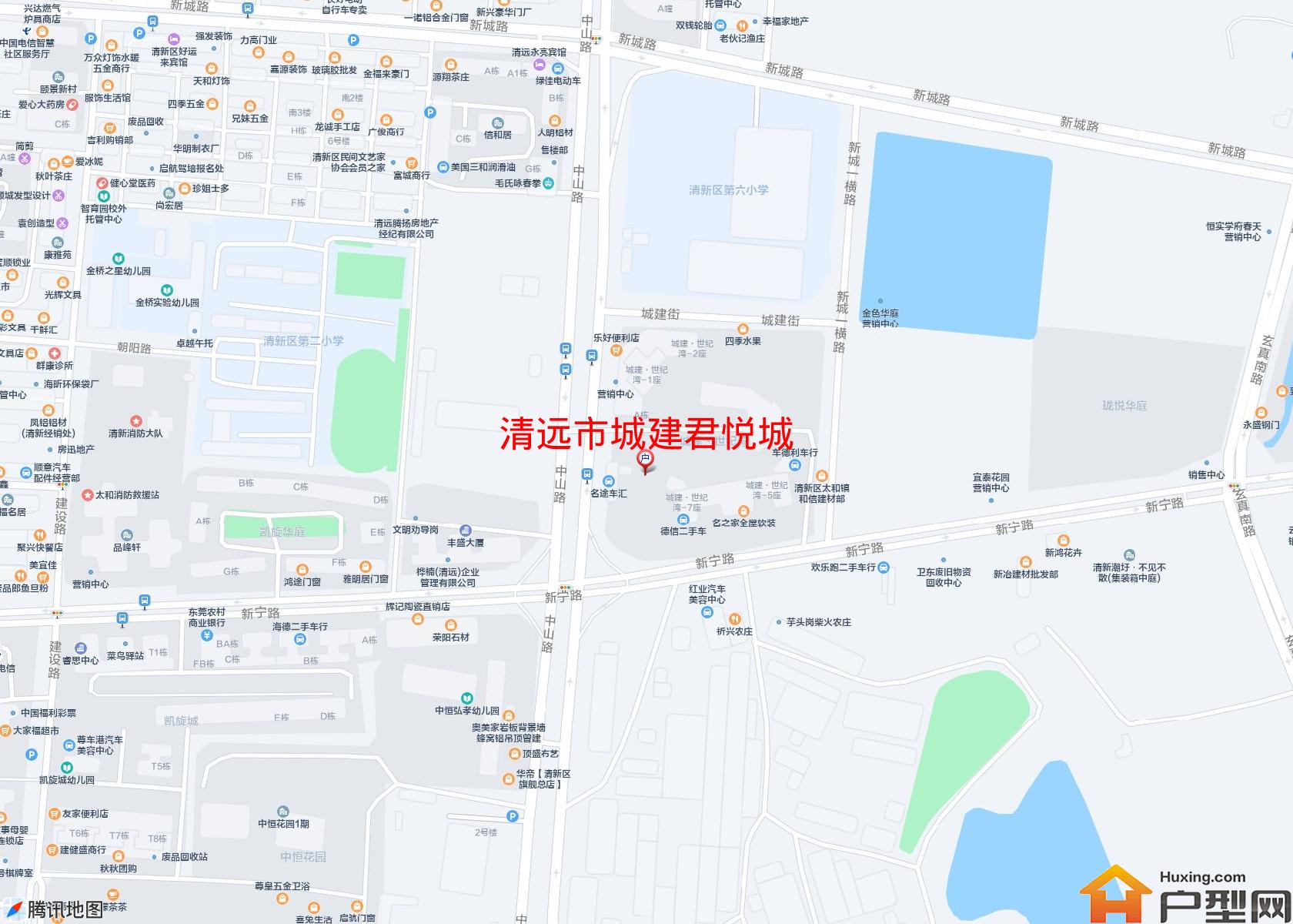 城建君悦城小区 - 户型网