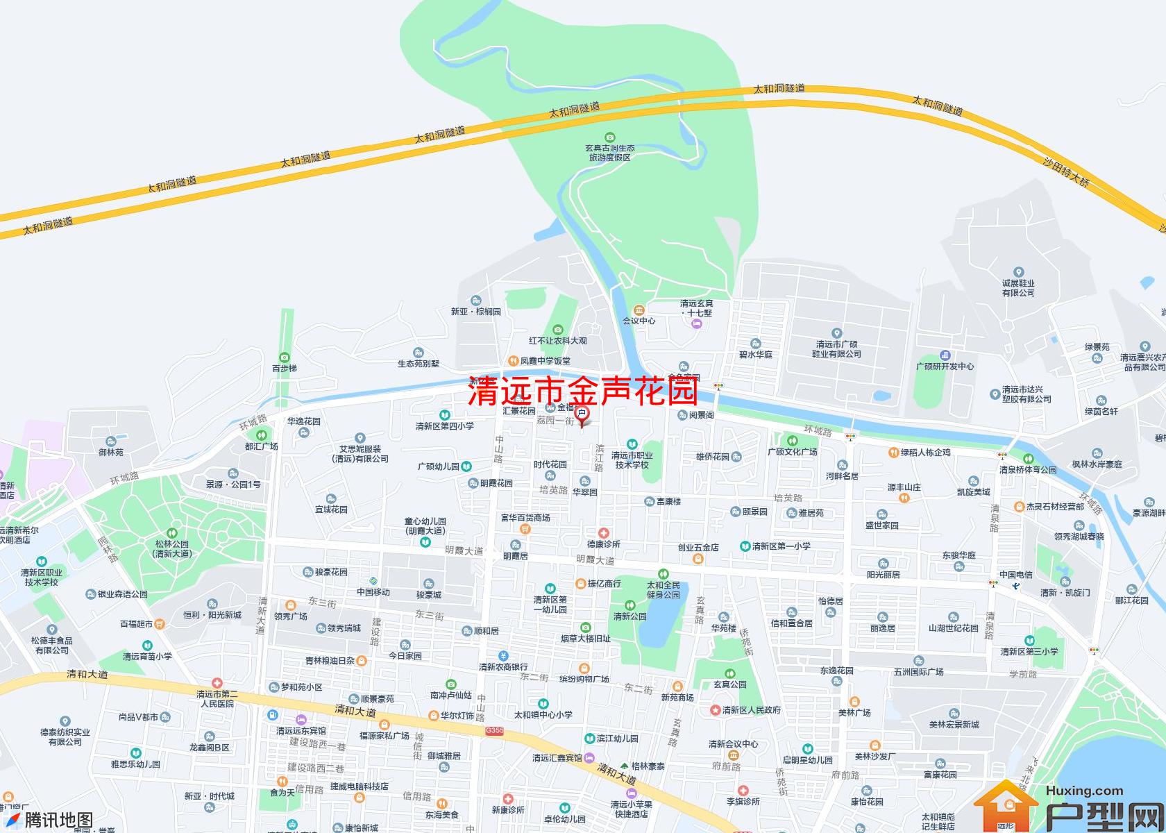 金声花园小区 - 户型网