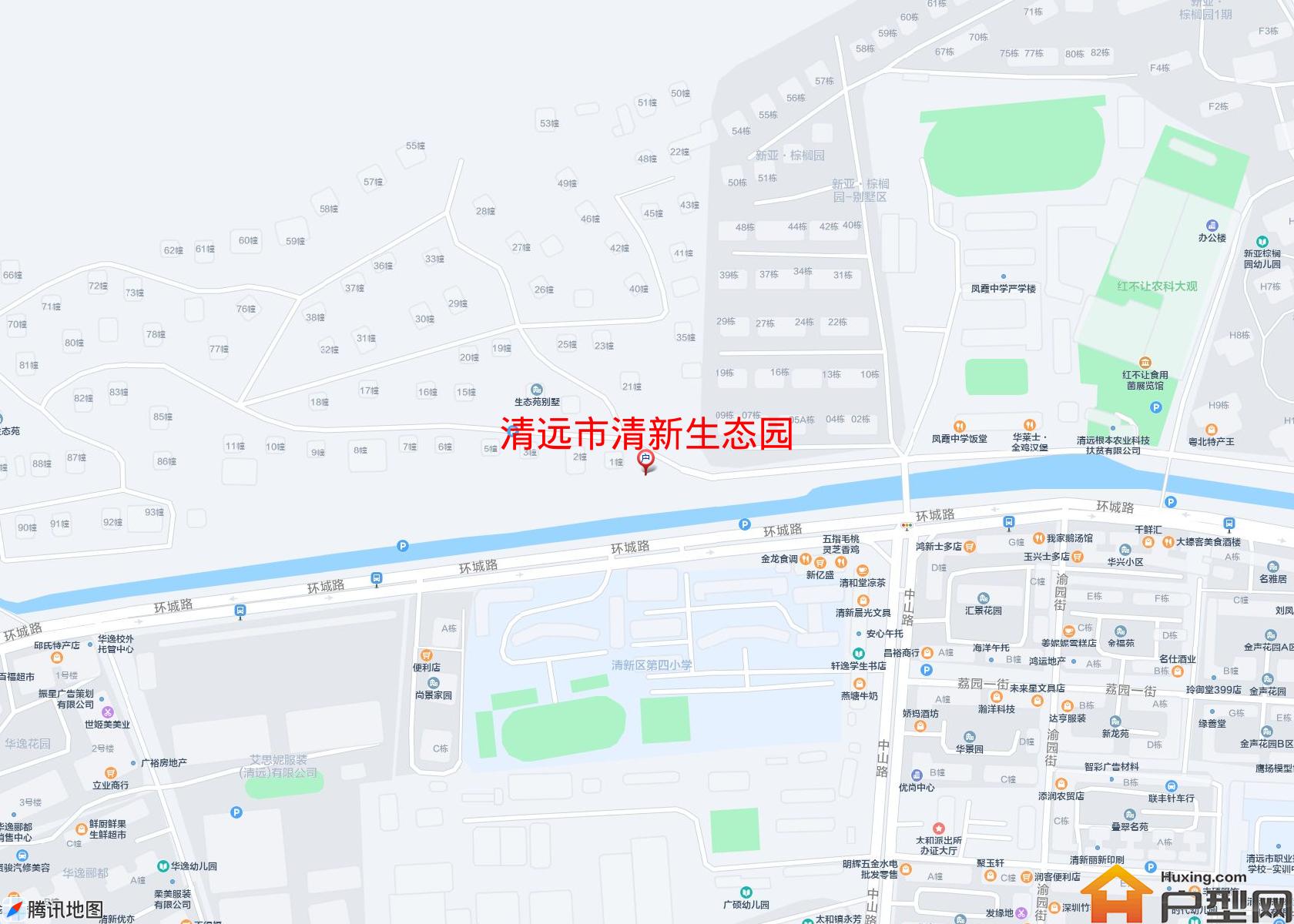 清新生态园小区 - 户型网