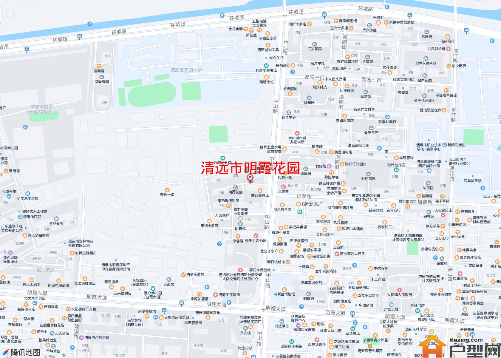 明霞花园小区 - 户型网