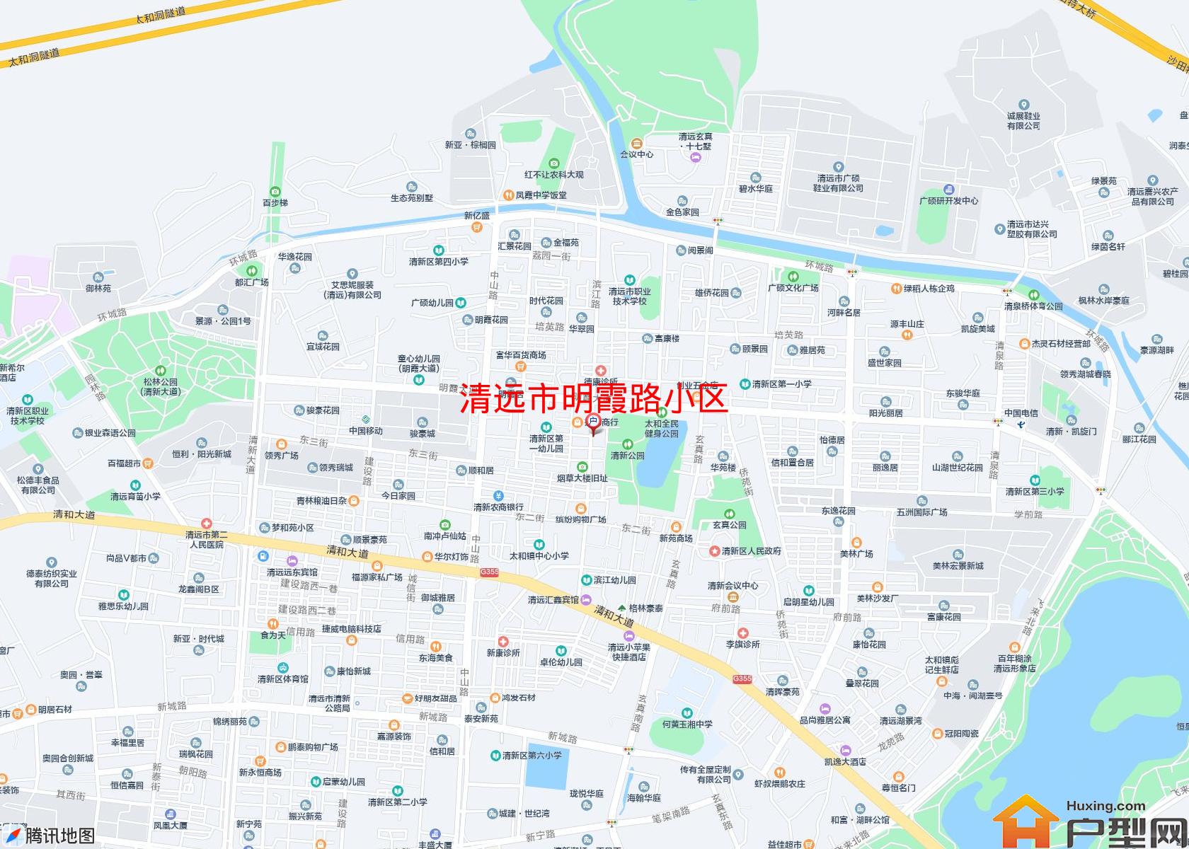 明霞路小区小区 - 户型网