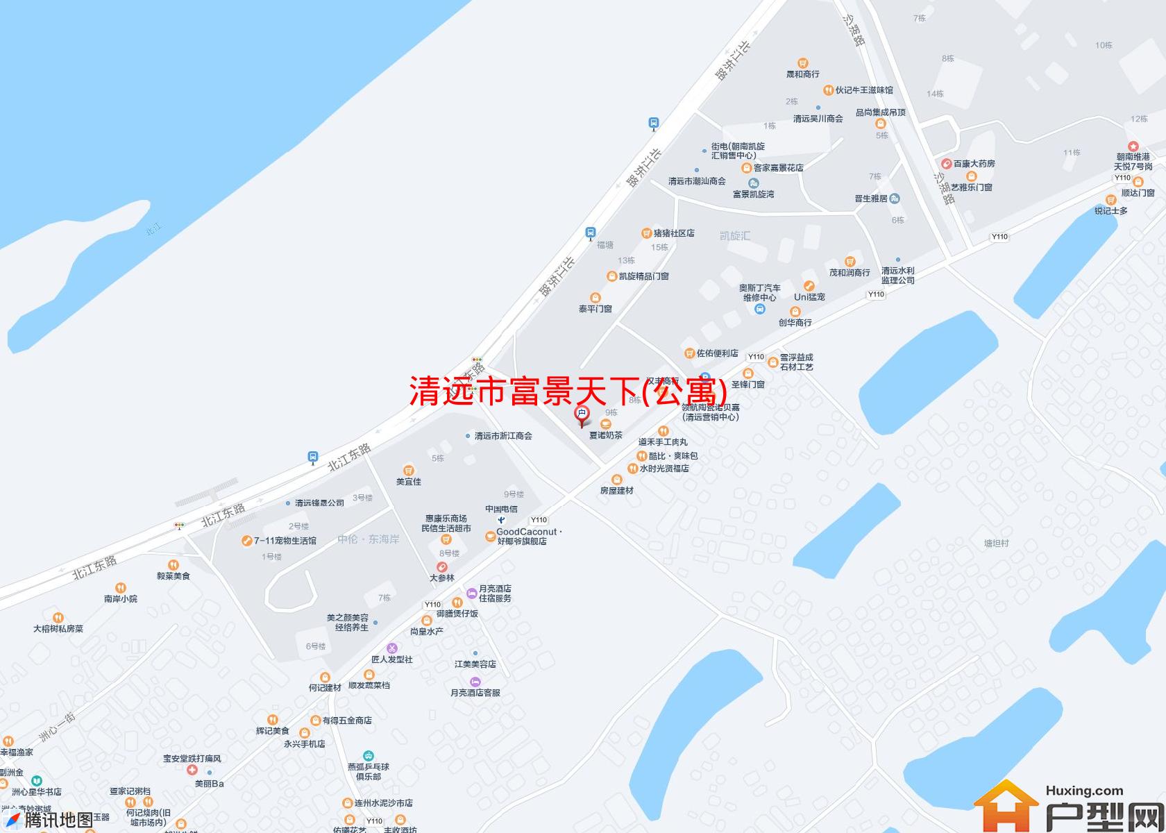 富景天下(公寓)小区 - 户型网