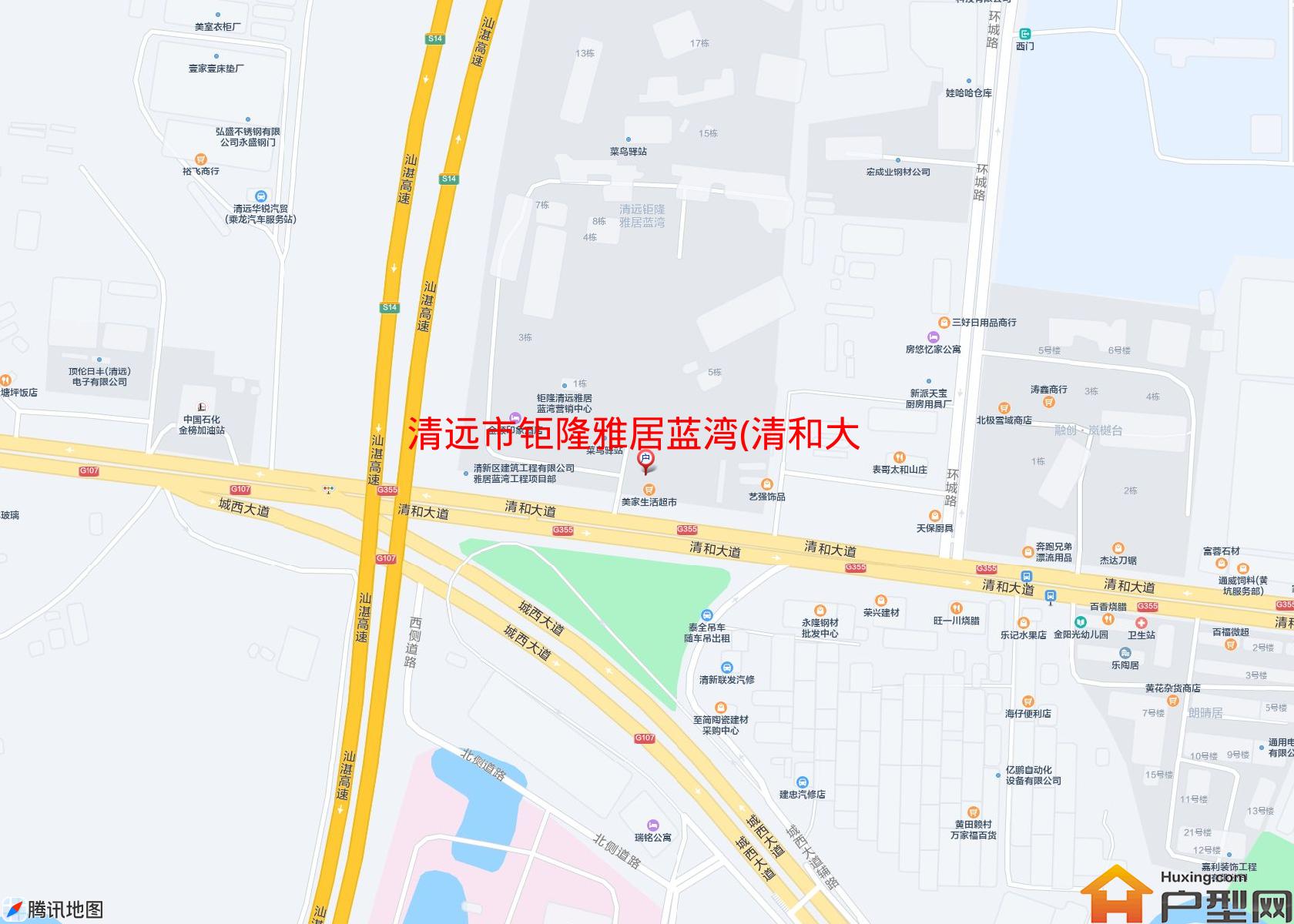 钜隆雅居蓝湾(清和大道西)小区 - 户型网