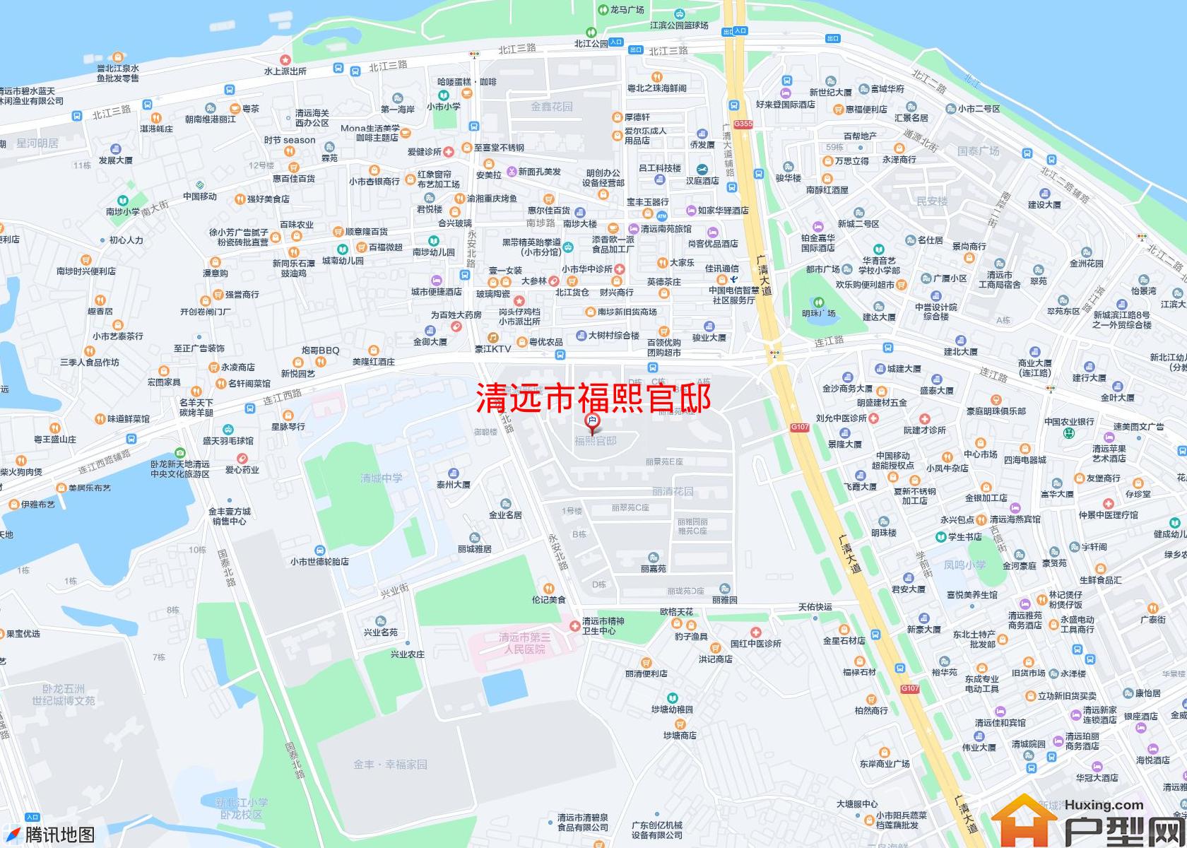 福熙官邸小区 - 户型网