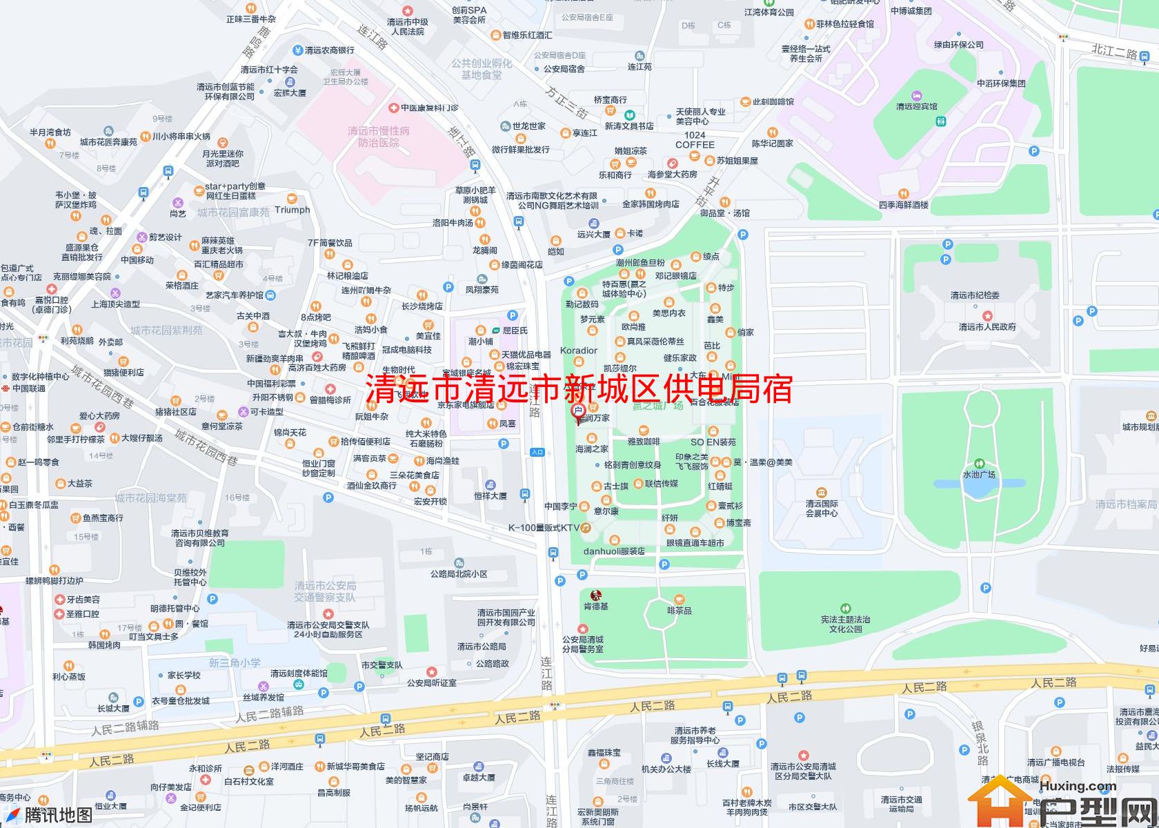 清远市新城区供电局宿舍小区 - 户型网