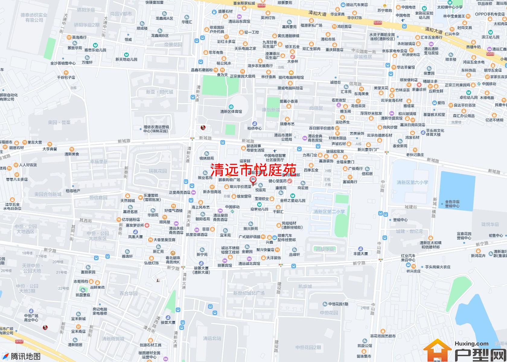 悦庭苑小区 - 户型网