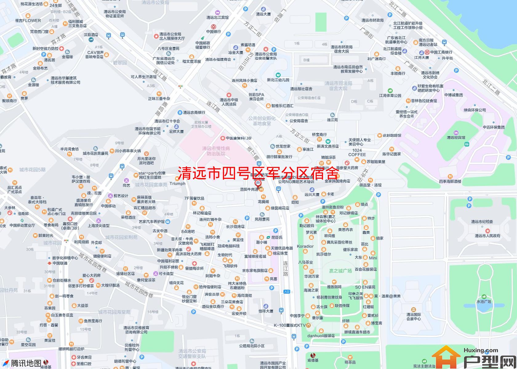 四号区军分区宿舍小区 - 户型网