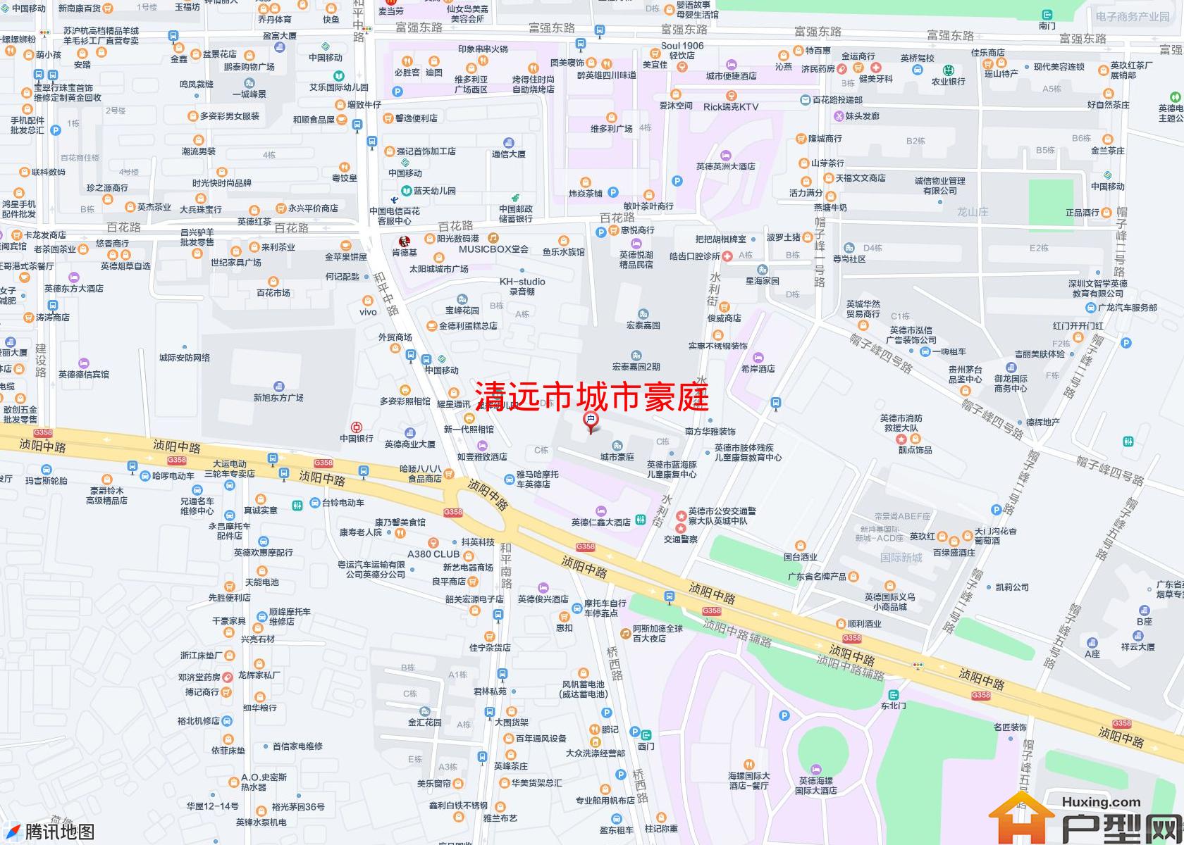 城市豪庭小区 - 户型网