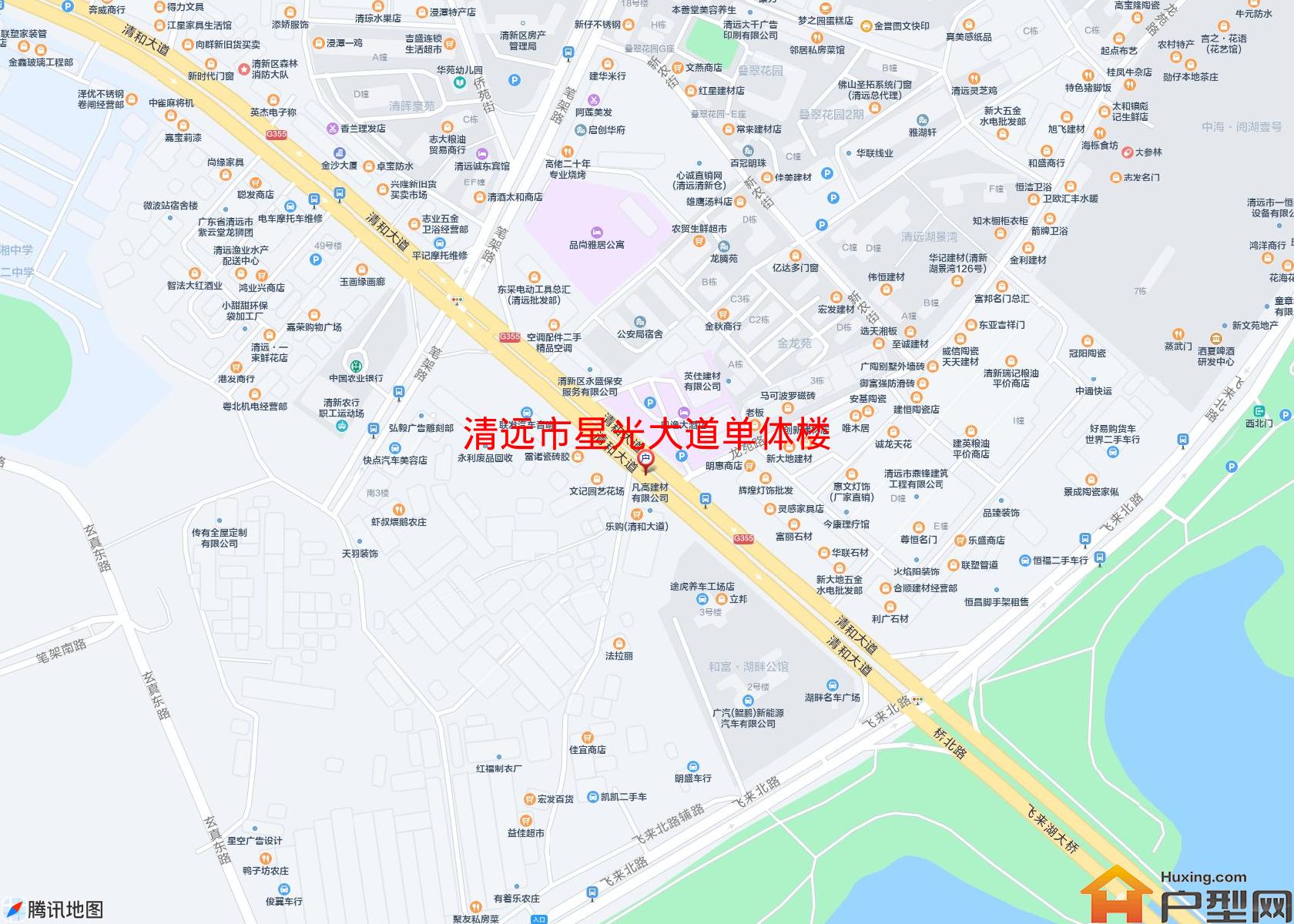 星光大道单体楼小区 - 户型网