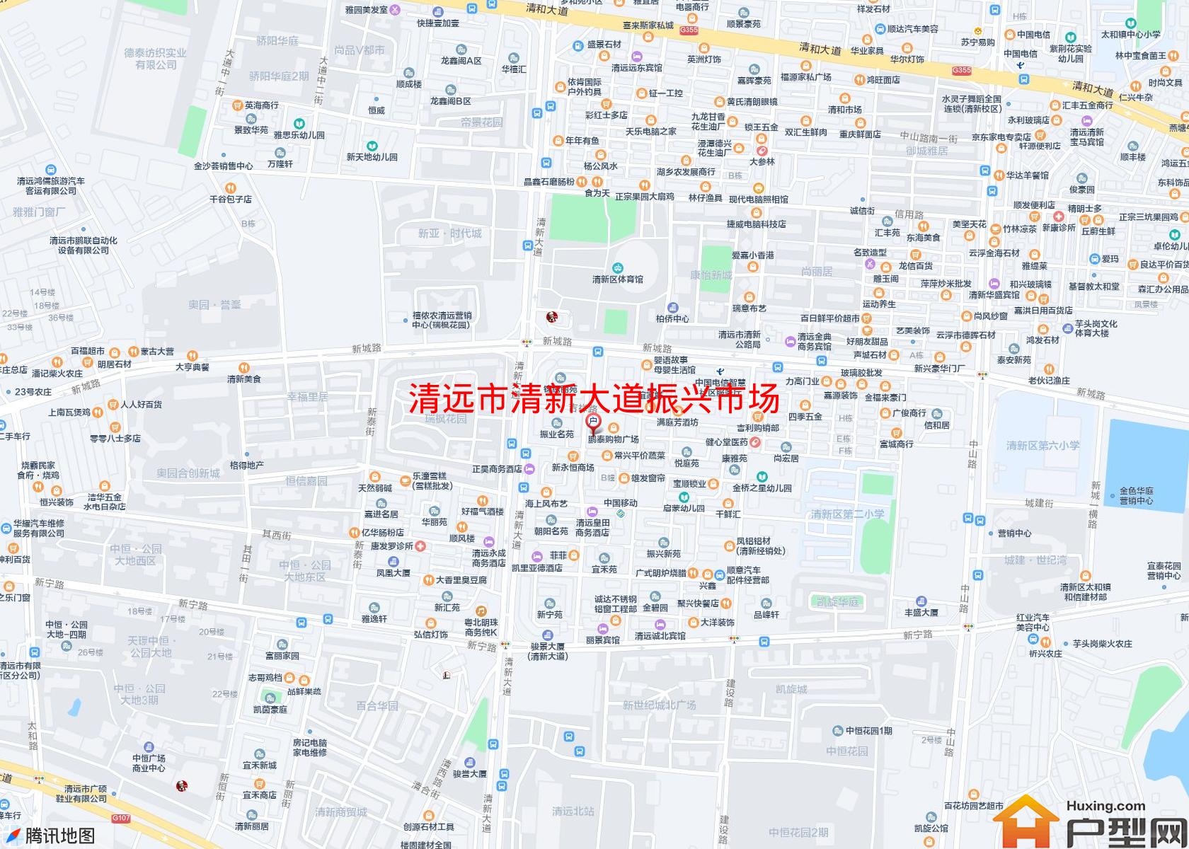 清新大道振兴市场小区 - 户型网