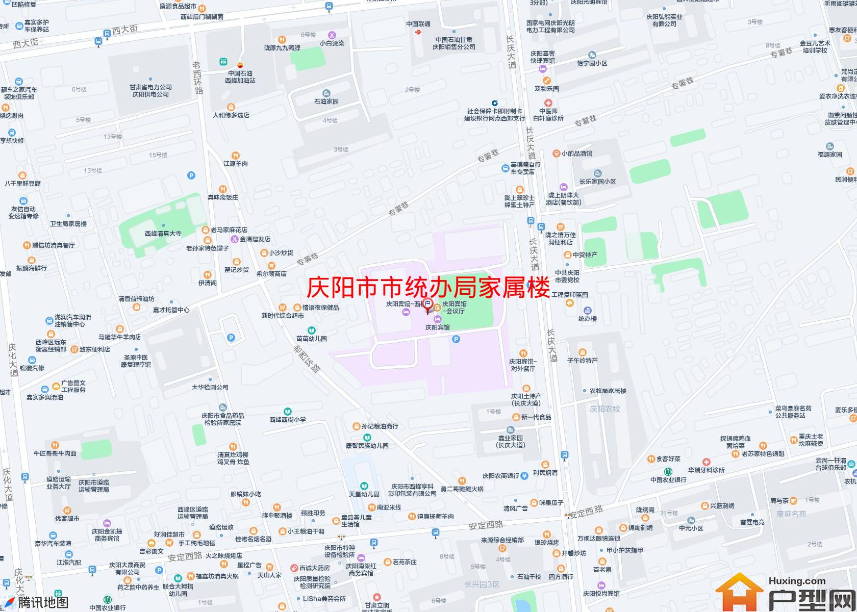 市统办局家属楼小区 - 户型网