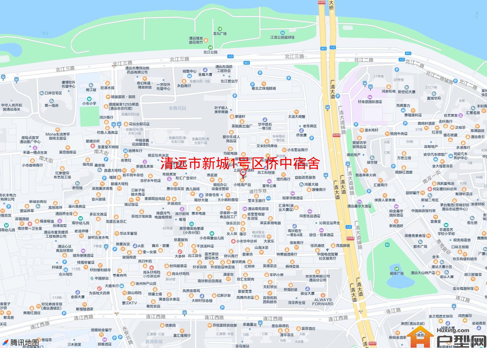 新城1号区侨中宿舍小区 - 户型网