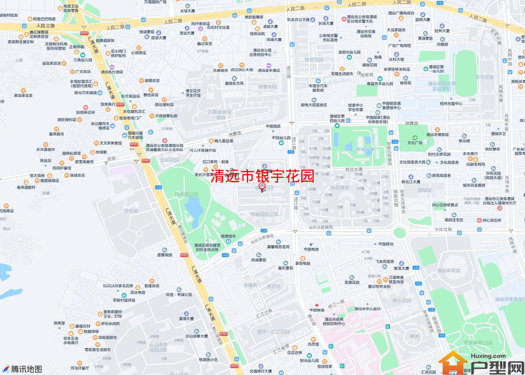 银宇花园小区 - 户型网