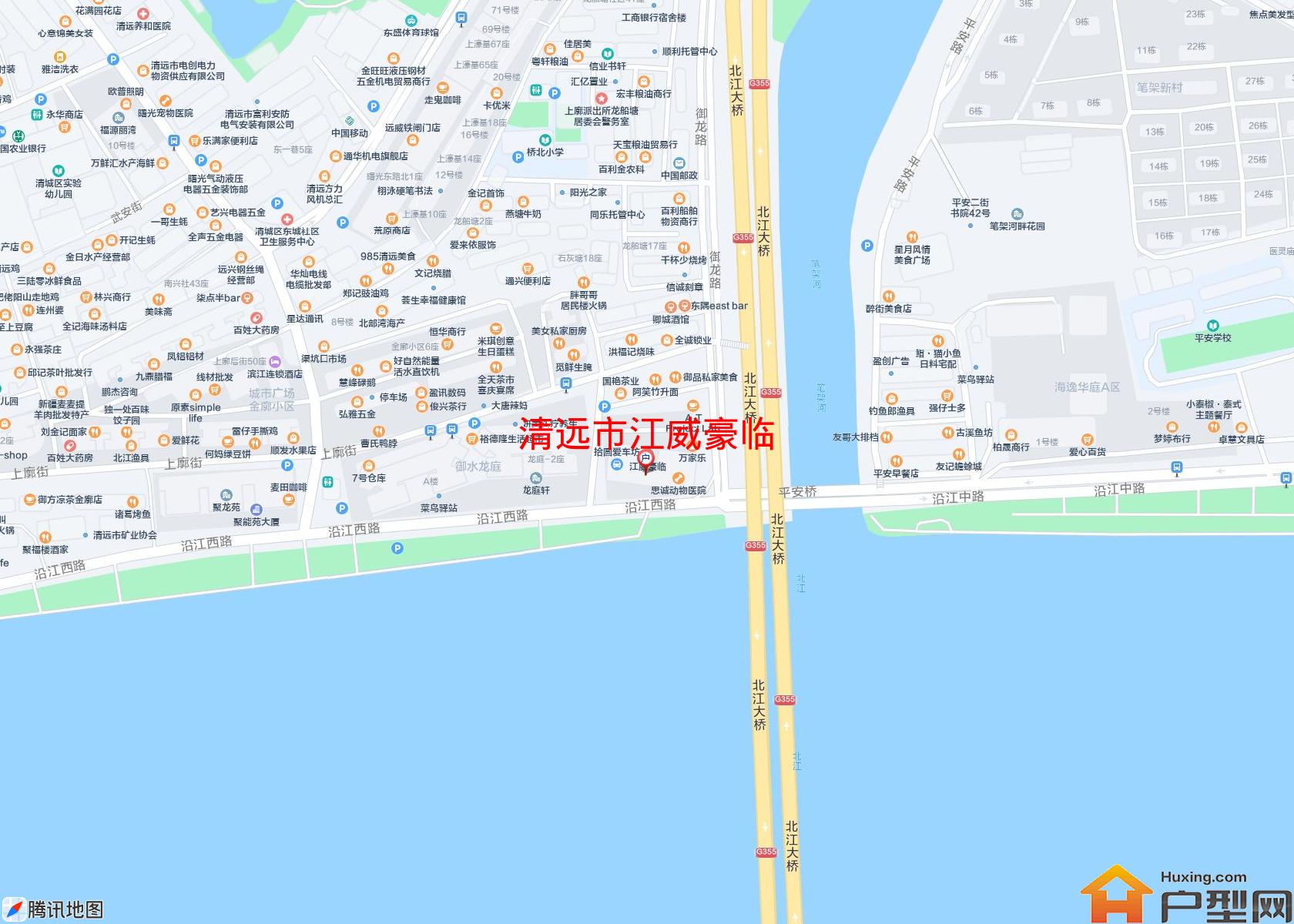 江威豪临小区 - 户型网