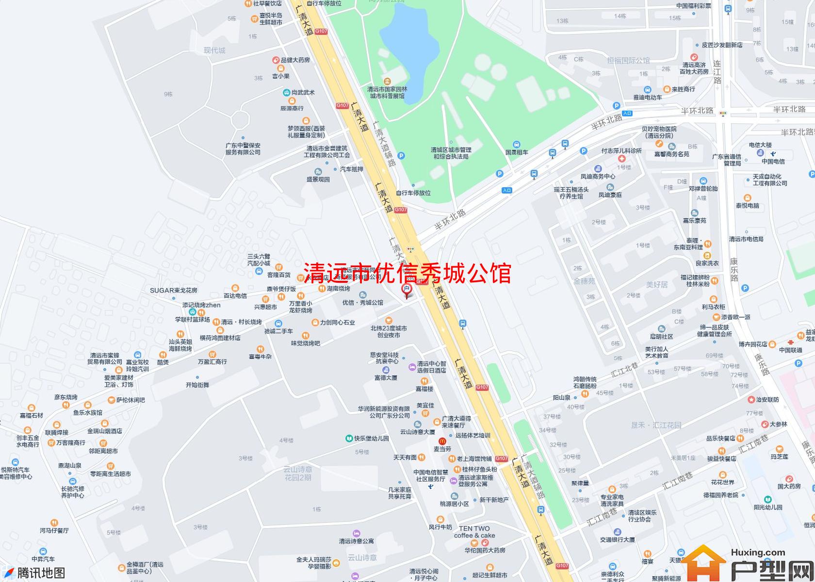 优信秀城公馆小区 - 户型网