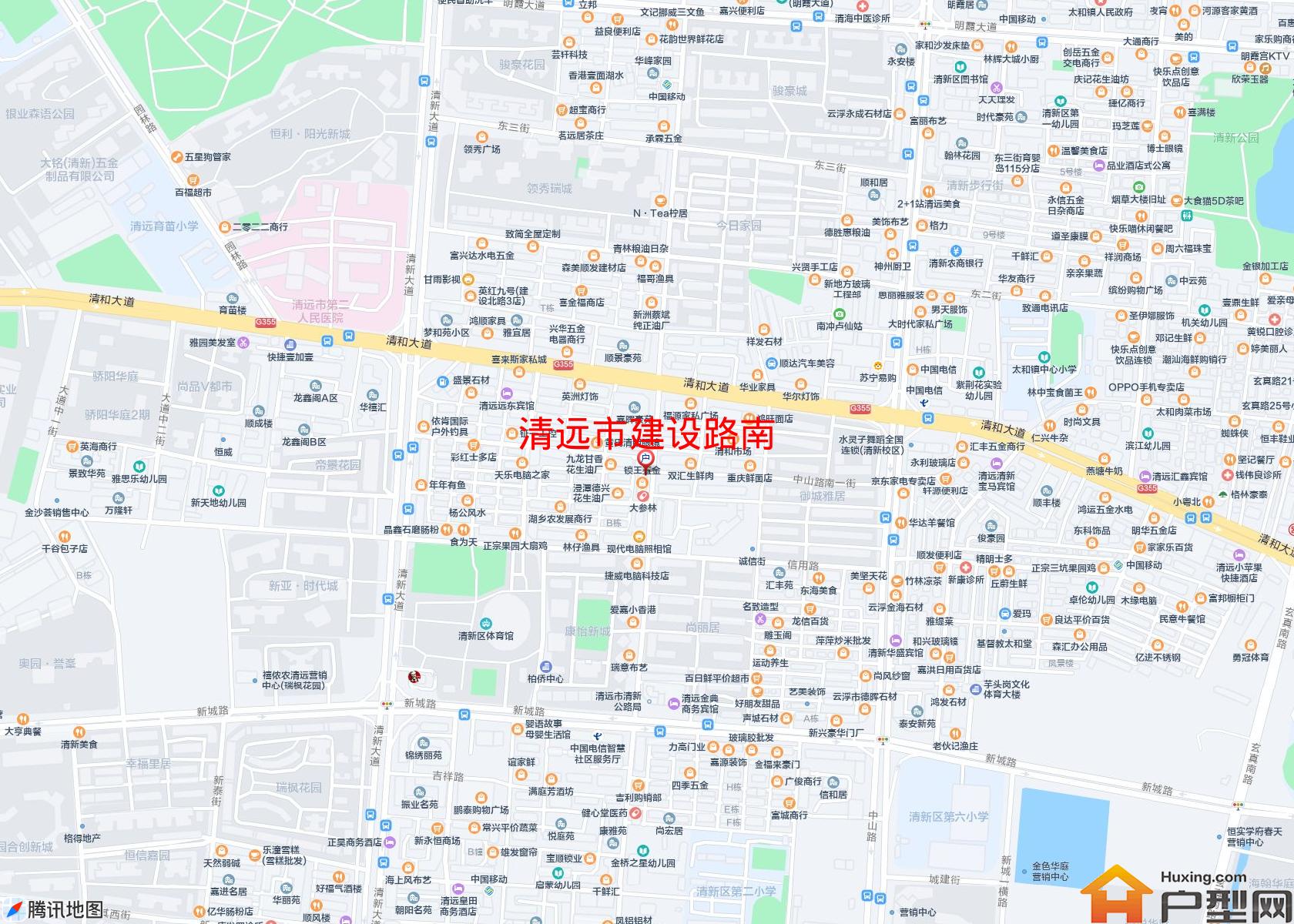 建设路南小区 - 户型网