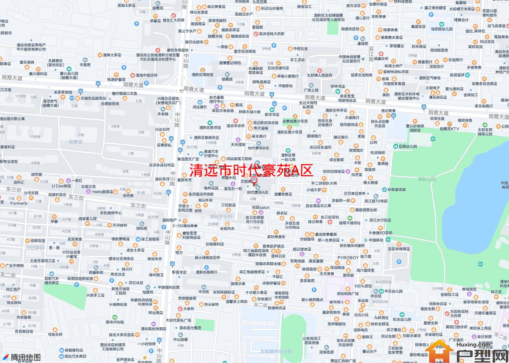 时代豪苑A区小区 - 户型网