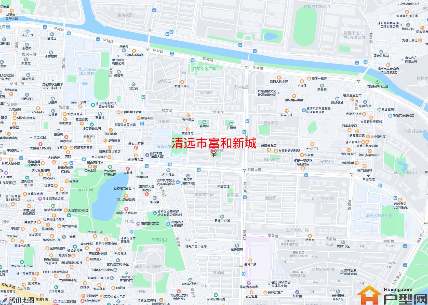 富和新城小区 - 户型网