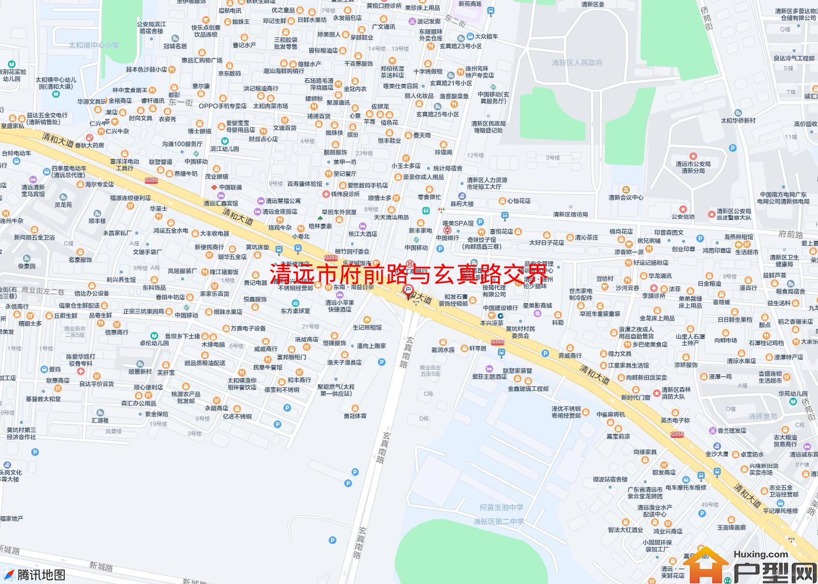 府前路与玄真路交界小区 - 户型网