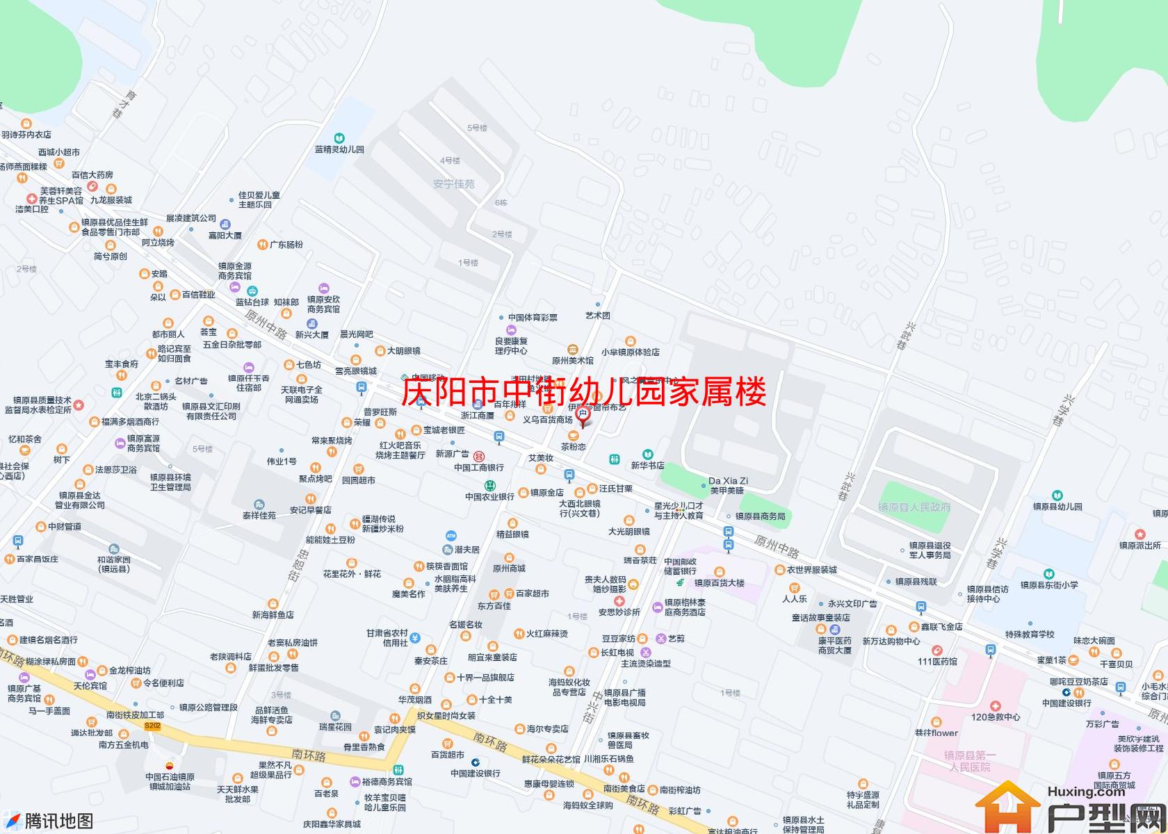 中街幼儿园家属楼小区 - 户型网