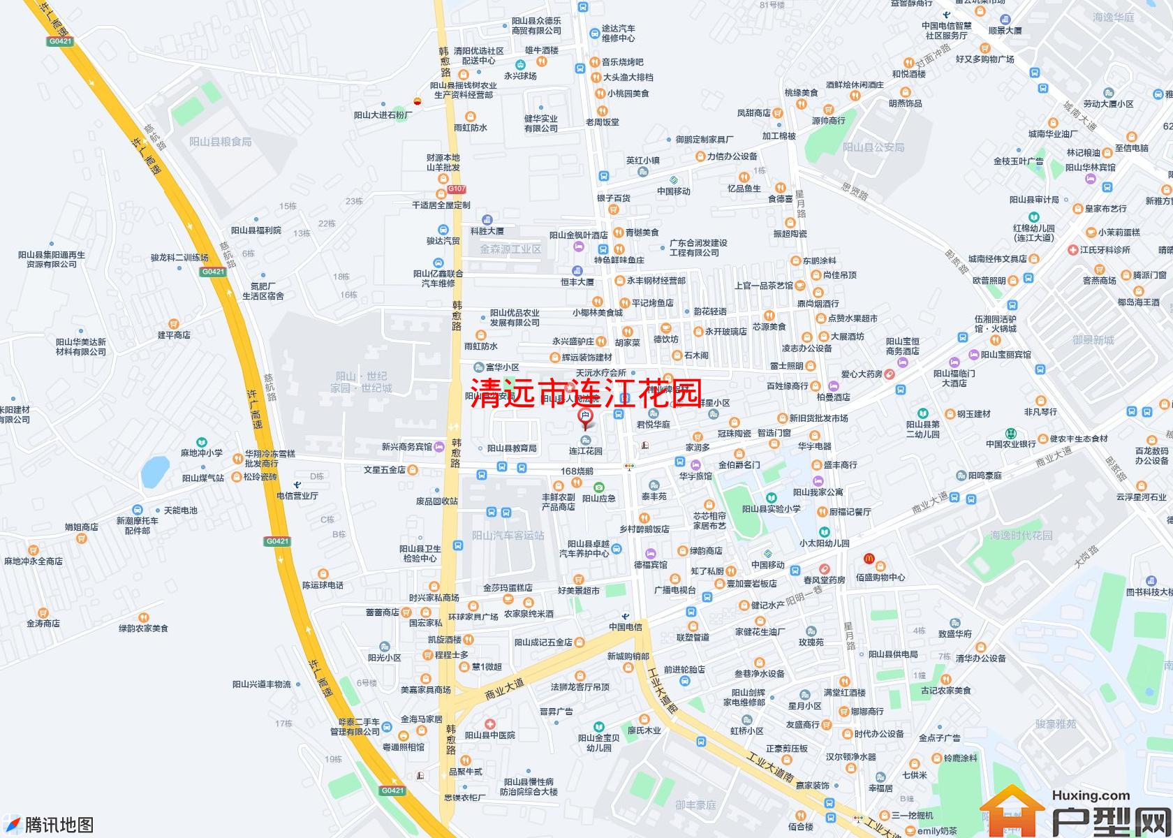 连江花园小区 - 户型网