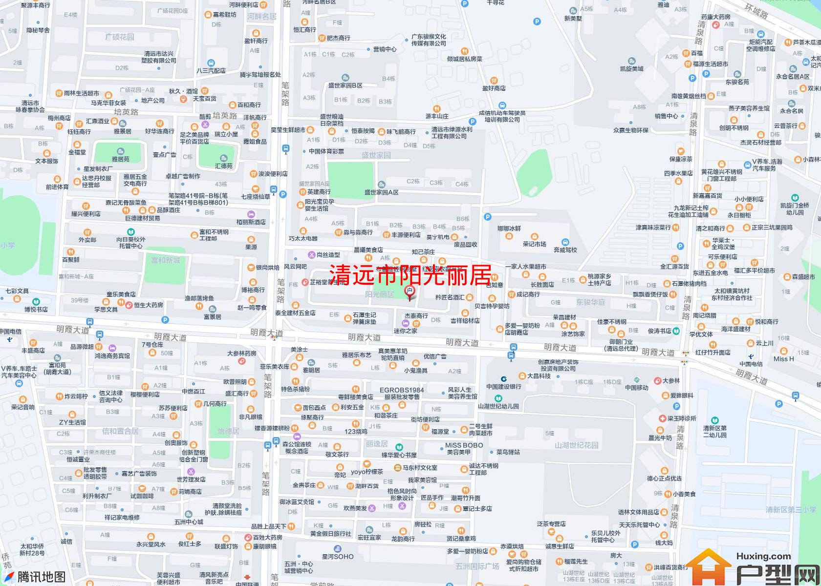 阳光丽居小区 - 户型网