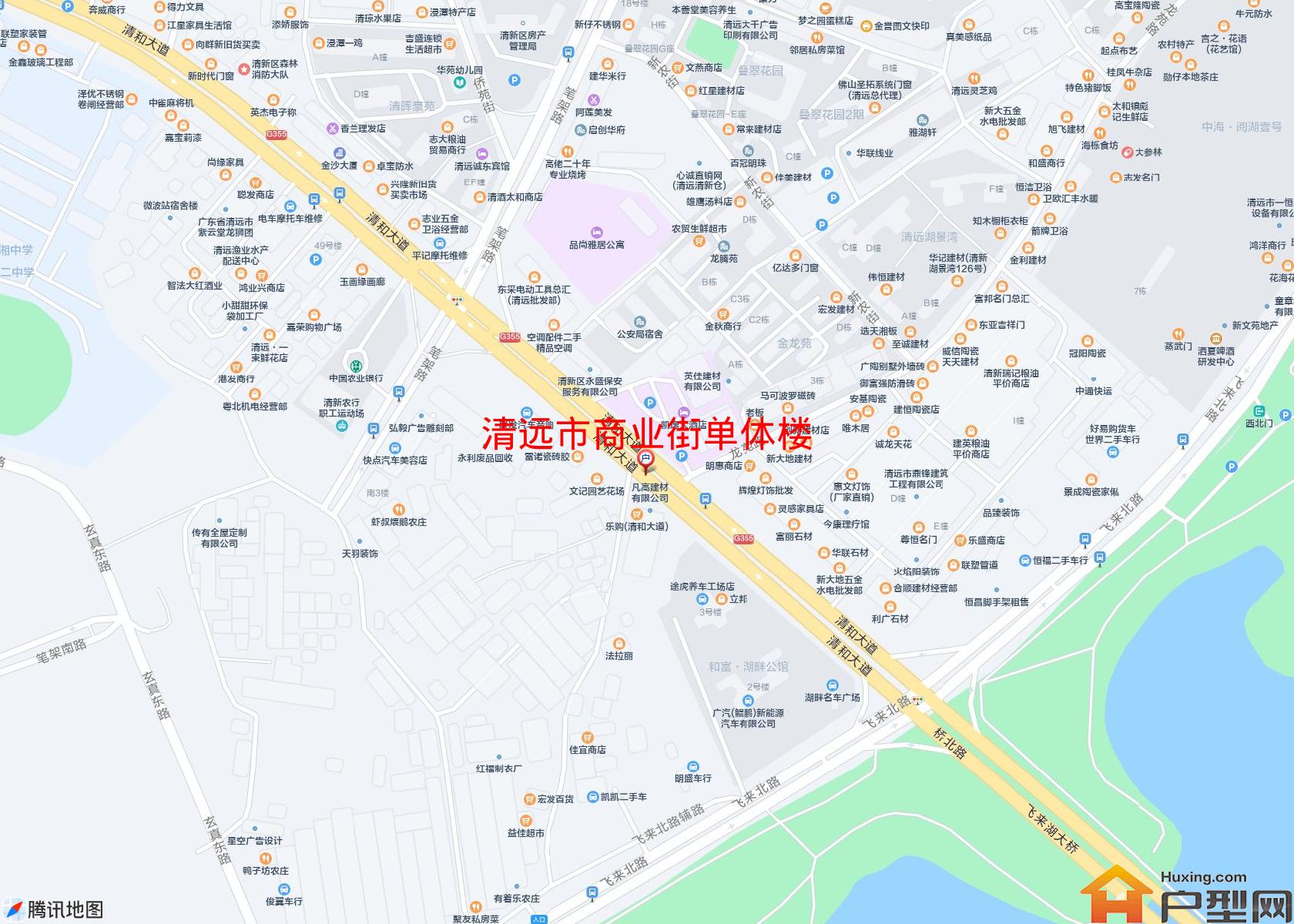 商业街单体楼小区 - 户型网