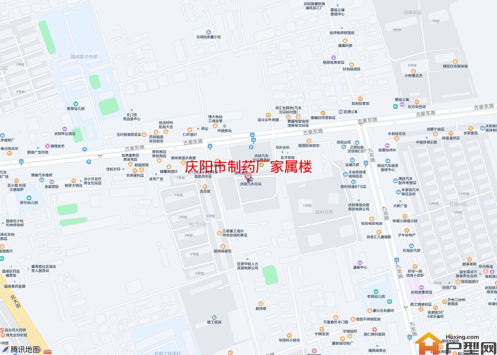 制药厂家属楼小区 - 户型网