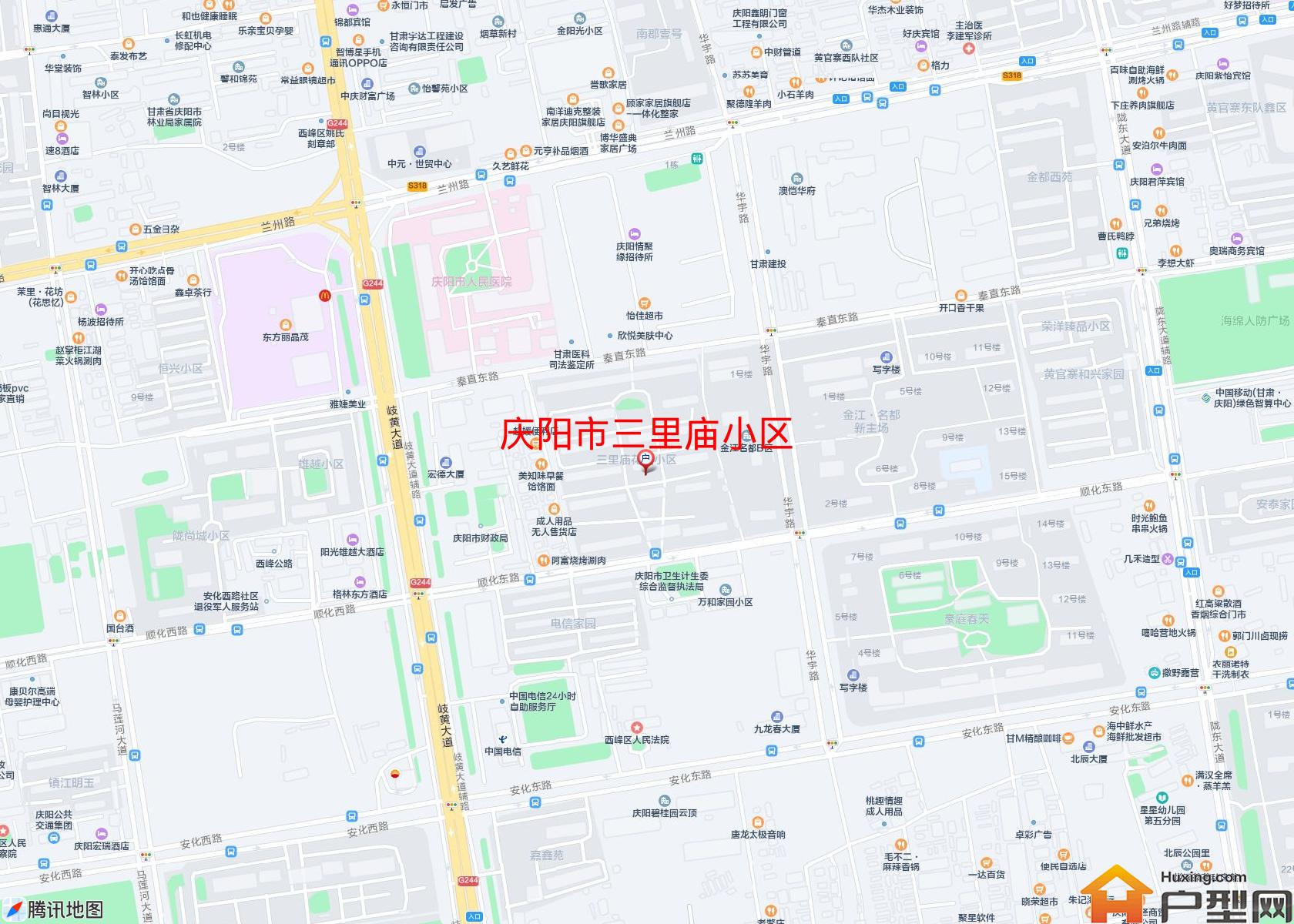 三里庙小区小区 - 户型网