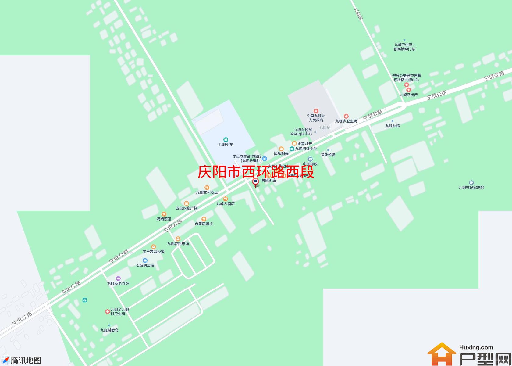 西环路西段小区 - 户型网