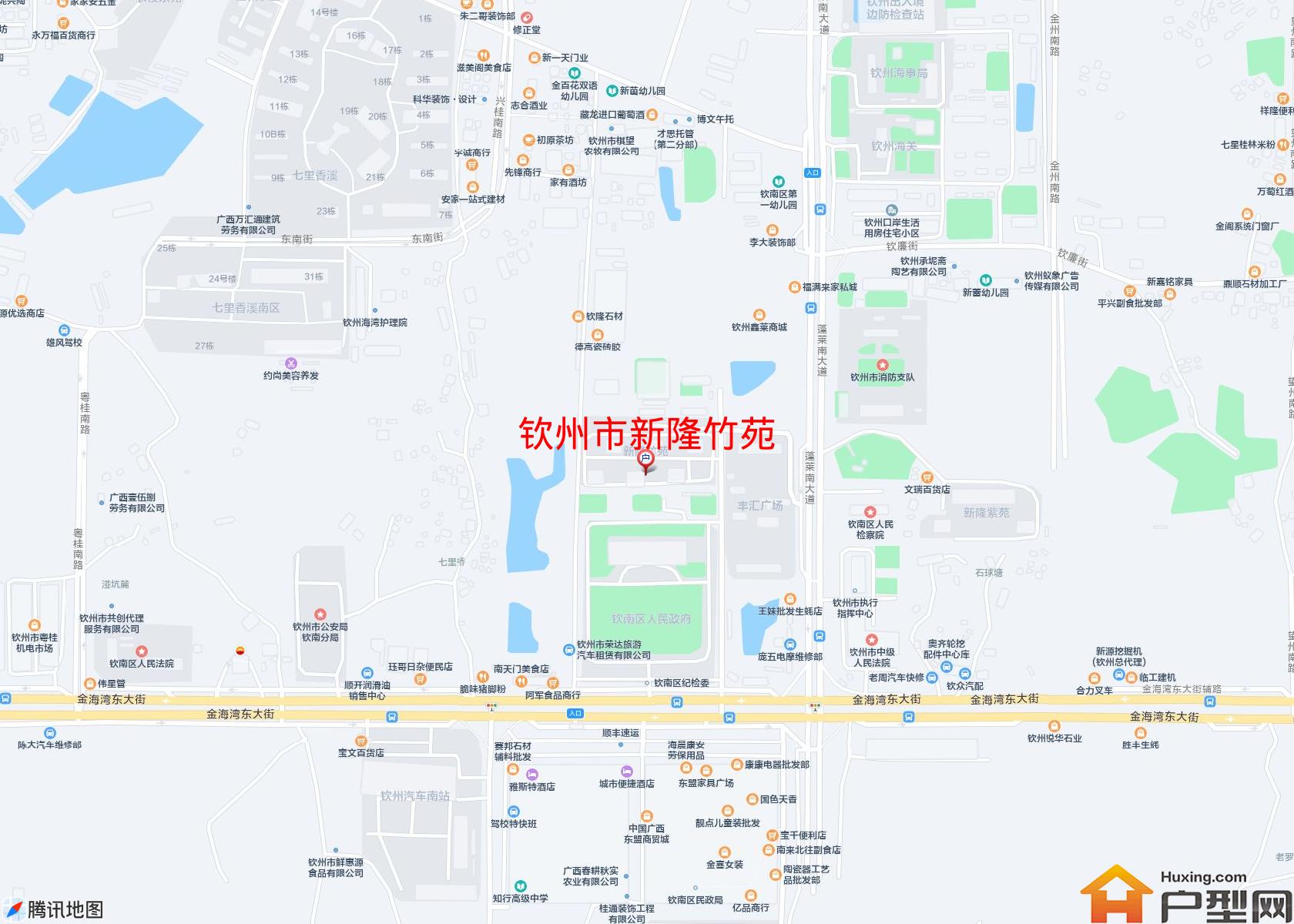 新隆竹苑小区 - 户型网